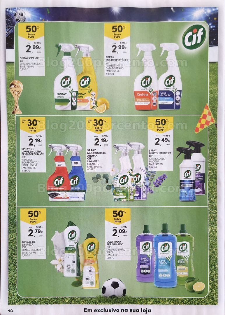 Antevisão Folheto CONTIENTE Grandes Marcas Promoções de 14 a 26 julho